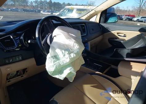 2016 Kia Sedona Sx z USA, uszkodzony, nr VIN KNDMC5C14G6156060